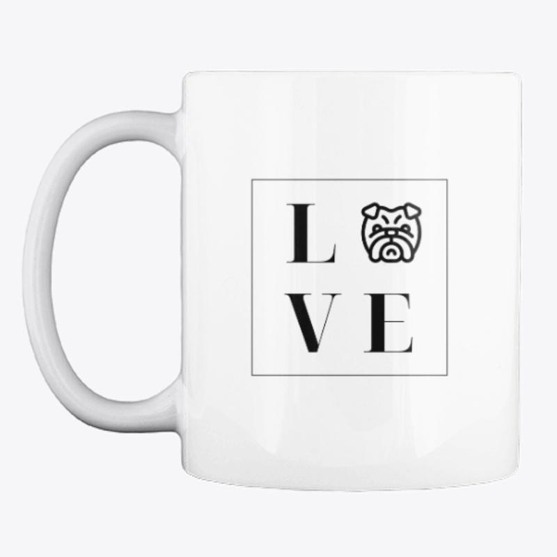 Bulldogs Love Mug